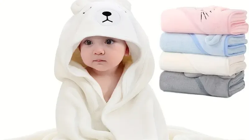 Product Review: Ultra-Fine Fiber Coral Velvet Cartoon Animal Bath Towel/Bathrobe for Infants and Children