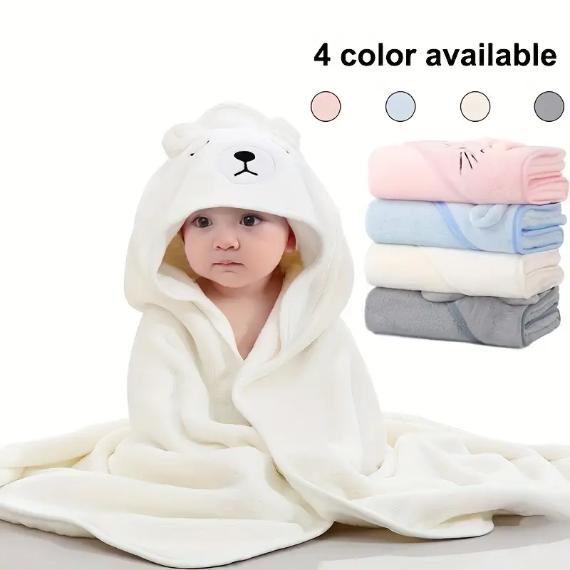 Product Review: Ultra-Fine Fiber Coral Velvet Cartoon Animal Bath Towel/Bathrobe for Infants and Children