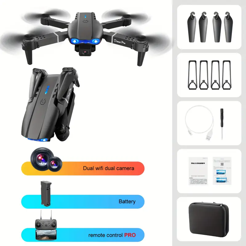 Review of the E99 PRO K3 Professional RC HD Dual Camera Drone